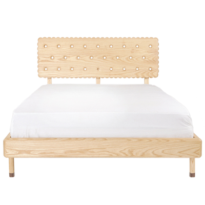 孩在原创饼干床实木环保