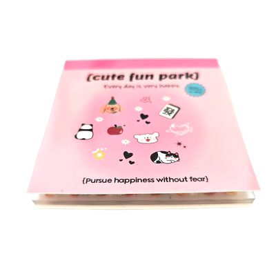 迪梦熊迷你切膜贴纸本1600枚