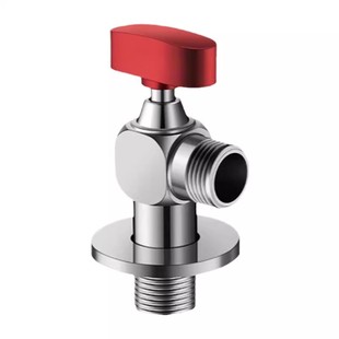 全开大流量球芯角阀球阀冷热水燃气热水器专用水阀家用加长三角阀