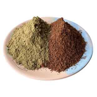 湖南茶枯粉洗头天然茶籽粉控油去屑防脱止痒生发乌发侧柏叶茶麸粉