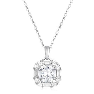 I Do&Co.棱光四叶草项链女纯银锁骨链轻奢小众高级感吊坠送女友