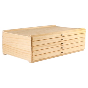 多层抽屉画盒画画专用画箱收纳架美术生画盒画具彩铅马克笔收纳箱四层五层桌面储物箱多功能绘画写生画笔盒