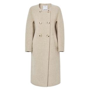 恩瑞妮专柜同款2025冬季新款百搭显瘦气质淑女双面呢大衣外套女