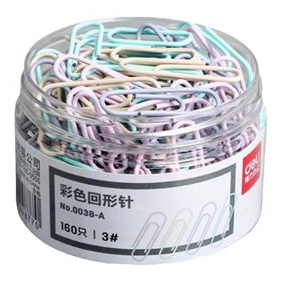 得力回形针办公用品曲别针回型针