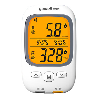 鱼跃GU200尿酸血糖检测仪家用