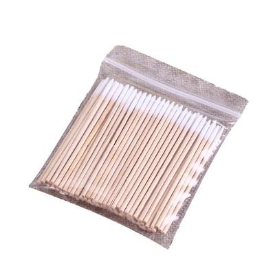 家用尖头棉签化妆用纹绣专用纳米极细清洁卸妆眼线修改尖头小棉棒