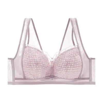 蜂巢杯文胸安莉芳无钢圈大码内衣