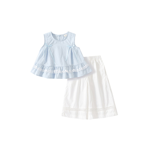 女童裤子夏薄款2026新款儿童夏日轻薄夏裤女宝夏季独特超好看夏装