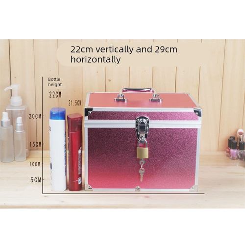 新疆包邮防盗收纳箱带锁小箱子防盗儿童密码储物箱摆摊密码锁零食