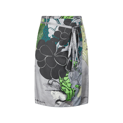 【商场同款】JNBY/江南布衣25秋新品半身裙女休闲直筒5P8D12940