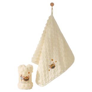 Tom and Jerry正版猫和老鼠云朵绒毛巾浴室厨房两用擦手巾挂式