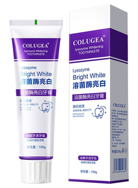COLUGEA溶菌酶亮白清新口气牙膏