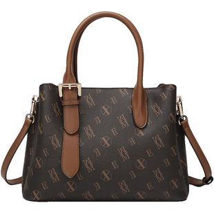 稻草人包包女新款大容量妈妈包中年大气礼物斜挎包通勤手提包女包