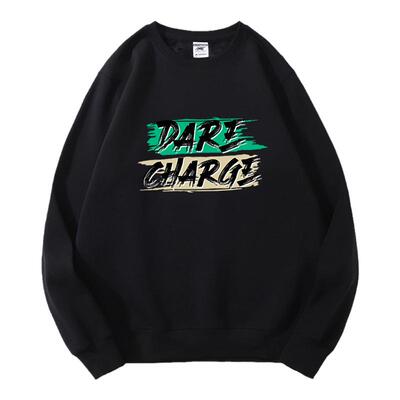 美式高街圆领卫衣男秋季新款