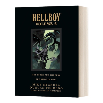 英文原版 Hellboy Library Volume 6 The Storm and The Fury and The Bride of Hell 地狱男爵卷6 精装馆藏版 进口英语原版书籍