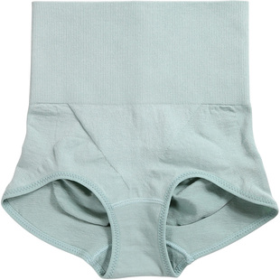 双层高腰收腹内裤女产后塑身保暖棉质三角短裤厚包臀提臀舒适不勒