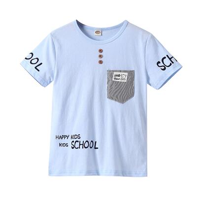 男童短袖t恤纯棉夏季上衣