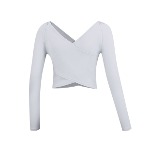 VfU 瑜伽上衣女速干长袖健身衣运动T恤芭蕾服秋冬高弹透气抗起球