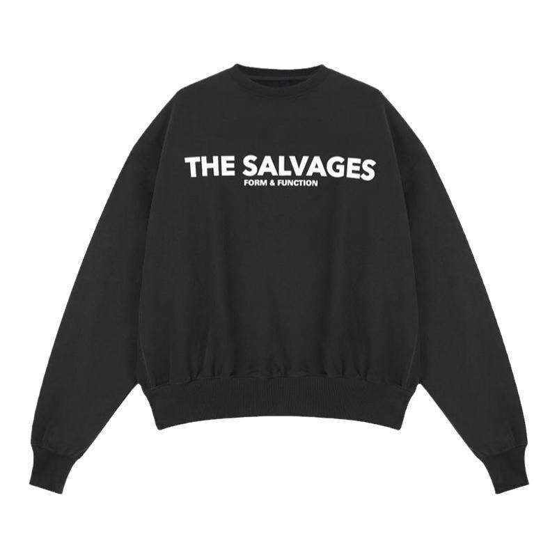 圆领SALVAGES重磅套头卫衣