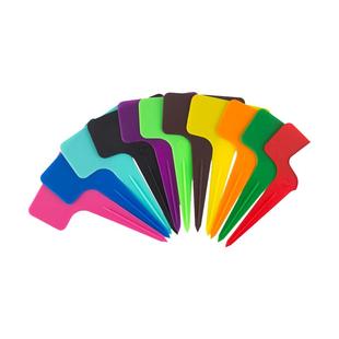 加厚彩色塑料多肉标签花卉园艺插地牌多肉植物名字标签防水小插牌