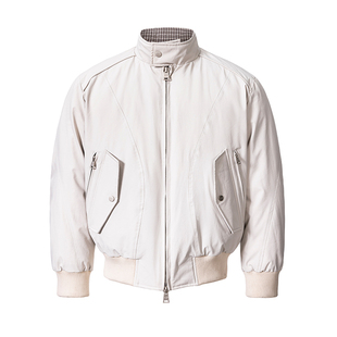 CATSSTAC 哈灵顿格纹棉服cleanfit风 短款版型 小众设计 冬季保暖