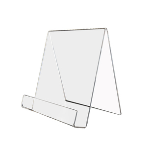图书馆书本展示架绘本资料陈列书店书立书靠亚克力书本支架托透明