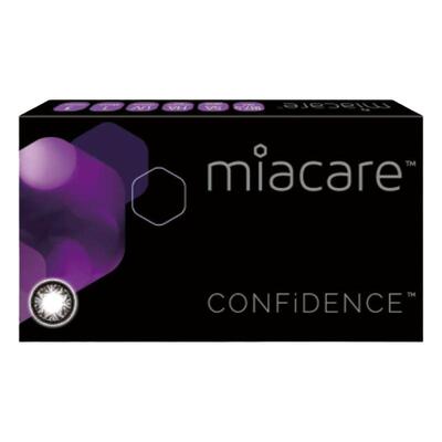临期特价miacare美若康高透氧硅水凝胶美瞳月抛1片装彩色隐形眼镜