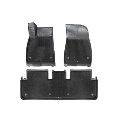 3W特斯拉TPE双层地垫脚垫