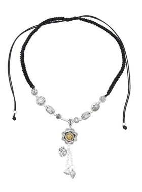 民族风复古四方来财毛衣链女