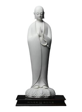 素茗中国德化白瓷雕塑艺术品摆件