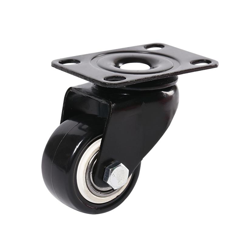 重型万向轮轮静音脚轮转向轮滑轮定向承重轮带刹车小轮子移动滚轮