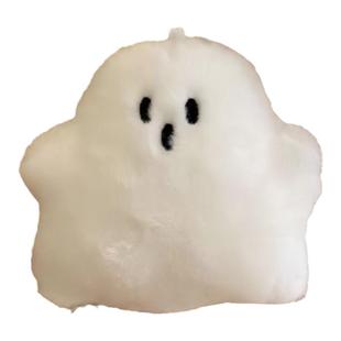 搞怪白色小幽灵书包挂件公仔可爱毛绒包包挂饰配件玩偶ins钥匙扣