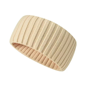 亲爱的x金裕贞白雅珍同款米白色发带女毛线针织束发带2026新款