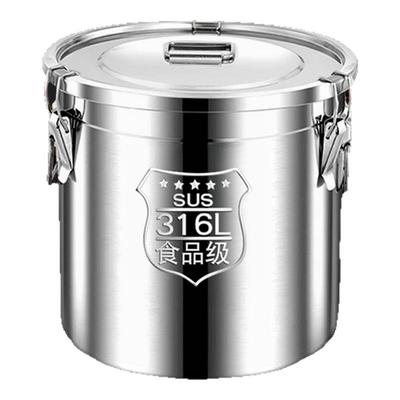 特厚304不锈钢密封米桶米缸