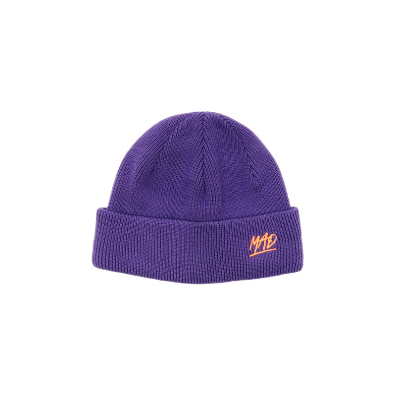 theMADHATcher「mini logo」水手针织帽冷帽秋冬显瘦短款miki棉
