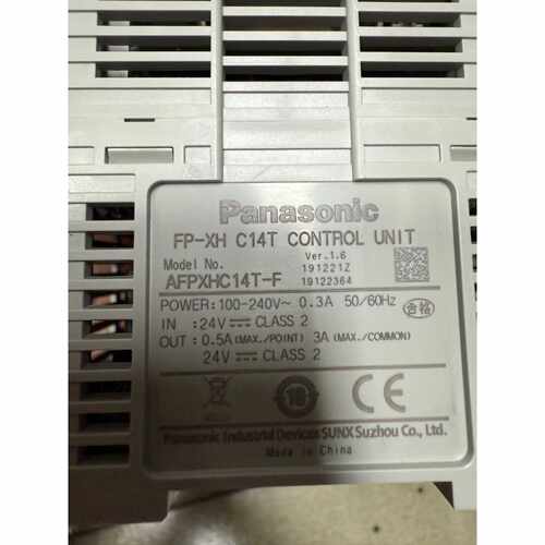 议价PLC FP-XHC14T，拆机件，实物拍照，成色还可以