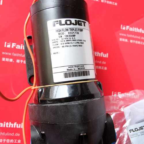 议价Flojet 03521-139 高流量电子隔膜泵 03521139A