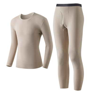 蛋白绒美肤德绒秋衣秋裤套装男秋