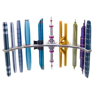 世界摩天大楼高楼大厦建筑模型地标微缩玩具指尖之城趣玩城市摆件