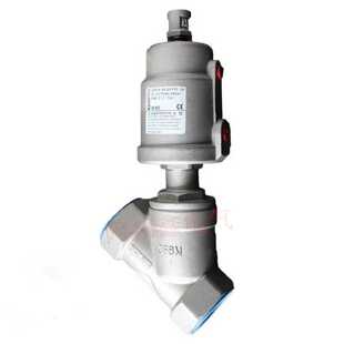 议价KANGFENG 2000A 50.0 PTFE 316L不锈钢气动角座阀 角座阀 DN5