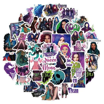 50张欧美后裔电影电动车防水贴纸