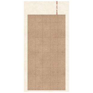 四尺整张毛笔书法作品纸沁园春雪陋室铭古诗词微喷蜡染宣纸方格28格40格56格半生半熟加厚作品创作专用纸