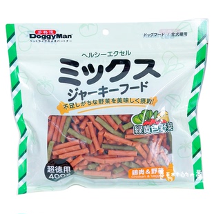日本多格漫蔬菜混合肉条狗零食鸡肉牛肉奶酪软肉条奖励老龄犬零食