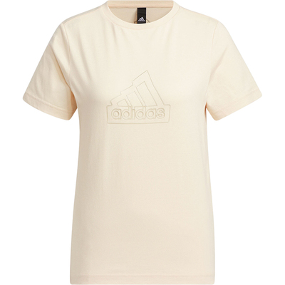 阿迪达斯女士宽松透气短袖T恤