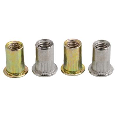 不锈钢不锈钢平头彩锌拉铆螺母