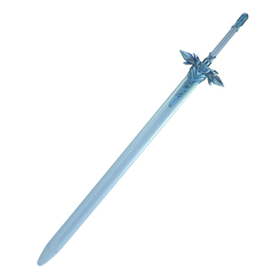 刀剑神域系列武器道具模型 桐人尤吉欧青蓝蔷薇剑 金属未开刃预定