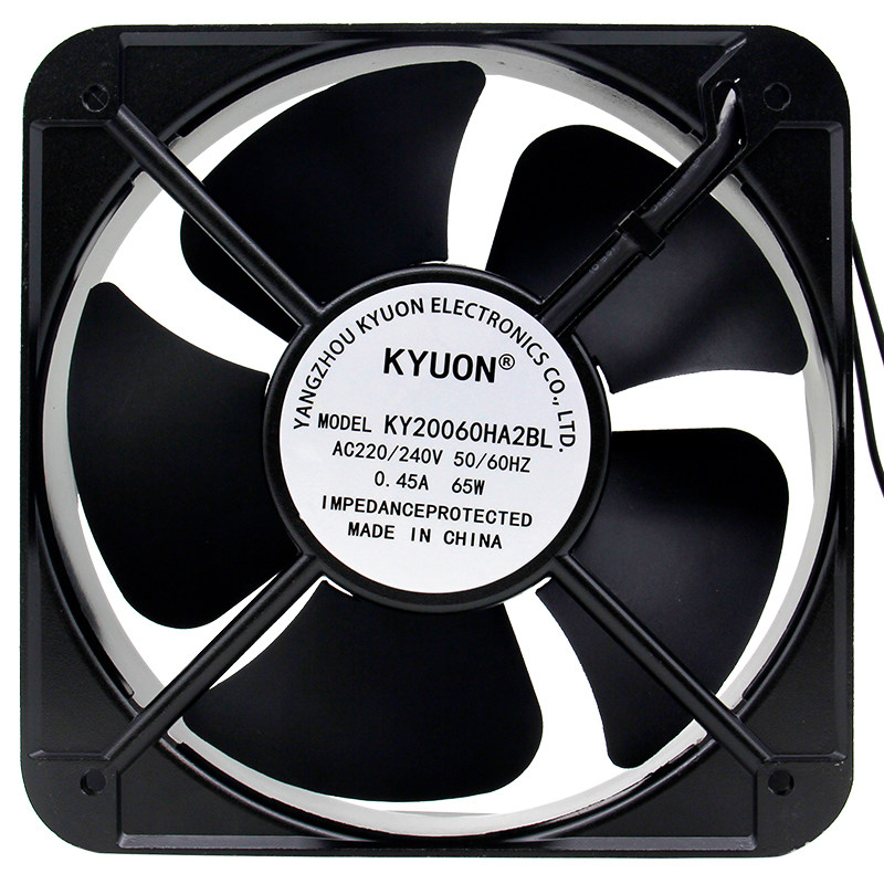 包邮20CM厘米机箱机柜轴流风机20060散热风扇220V380V滚珠排风机