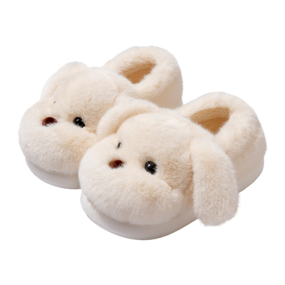 鲨际小奶狗棉拖鞋包跟2025新款