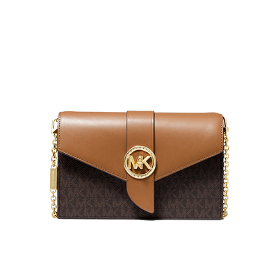 mk正品老花斜挎方方包包单肩包