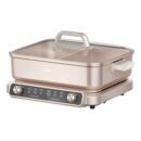 美的超薄速沸电火锅分体式鸳鸯锅多功能煮锅